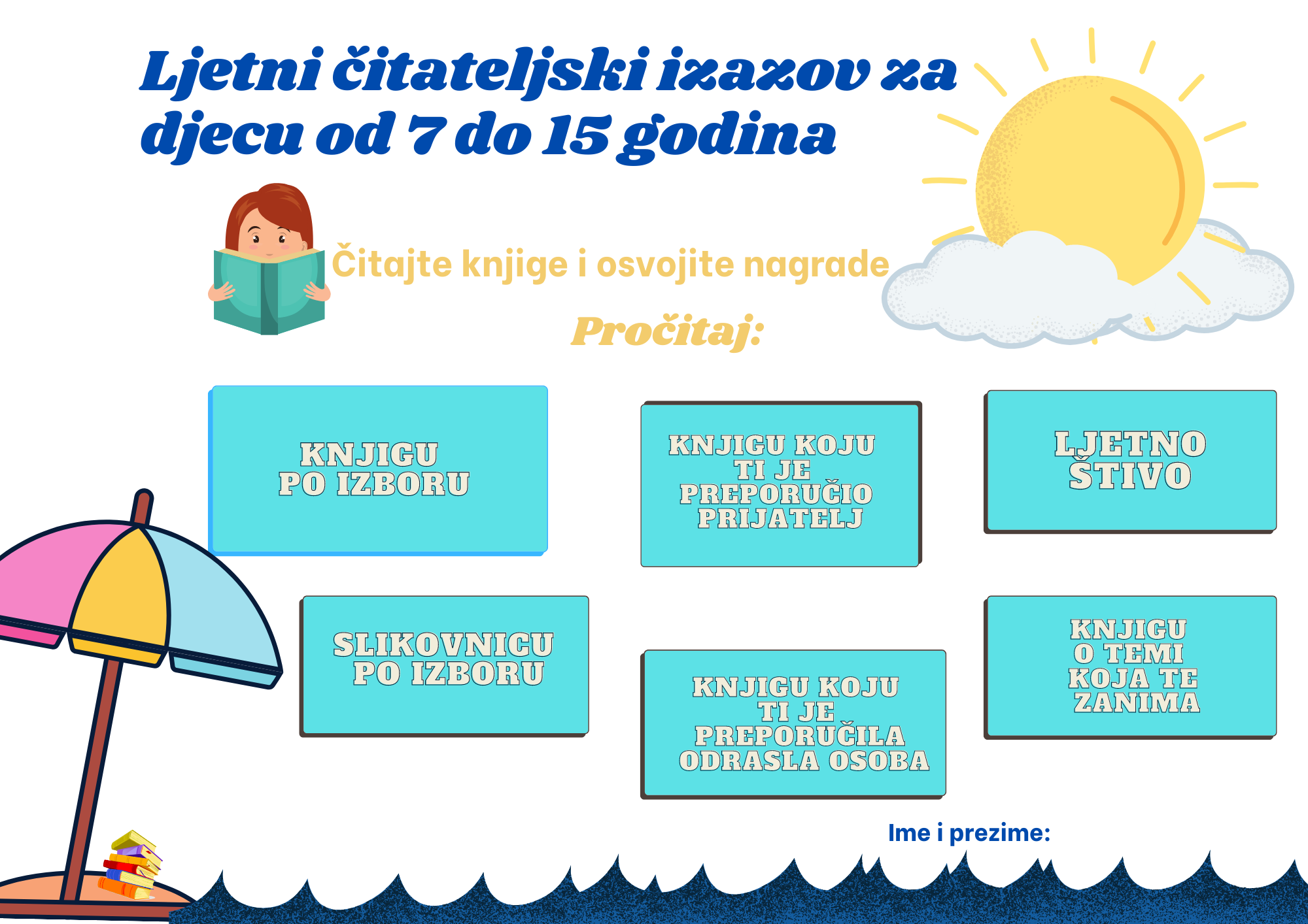 Čitateljski izazov za djecu