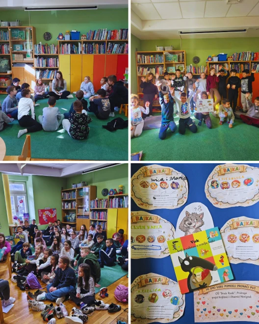 Veseli susreti u knjižnici!