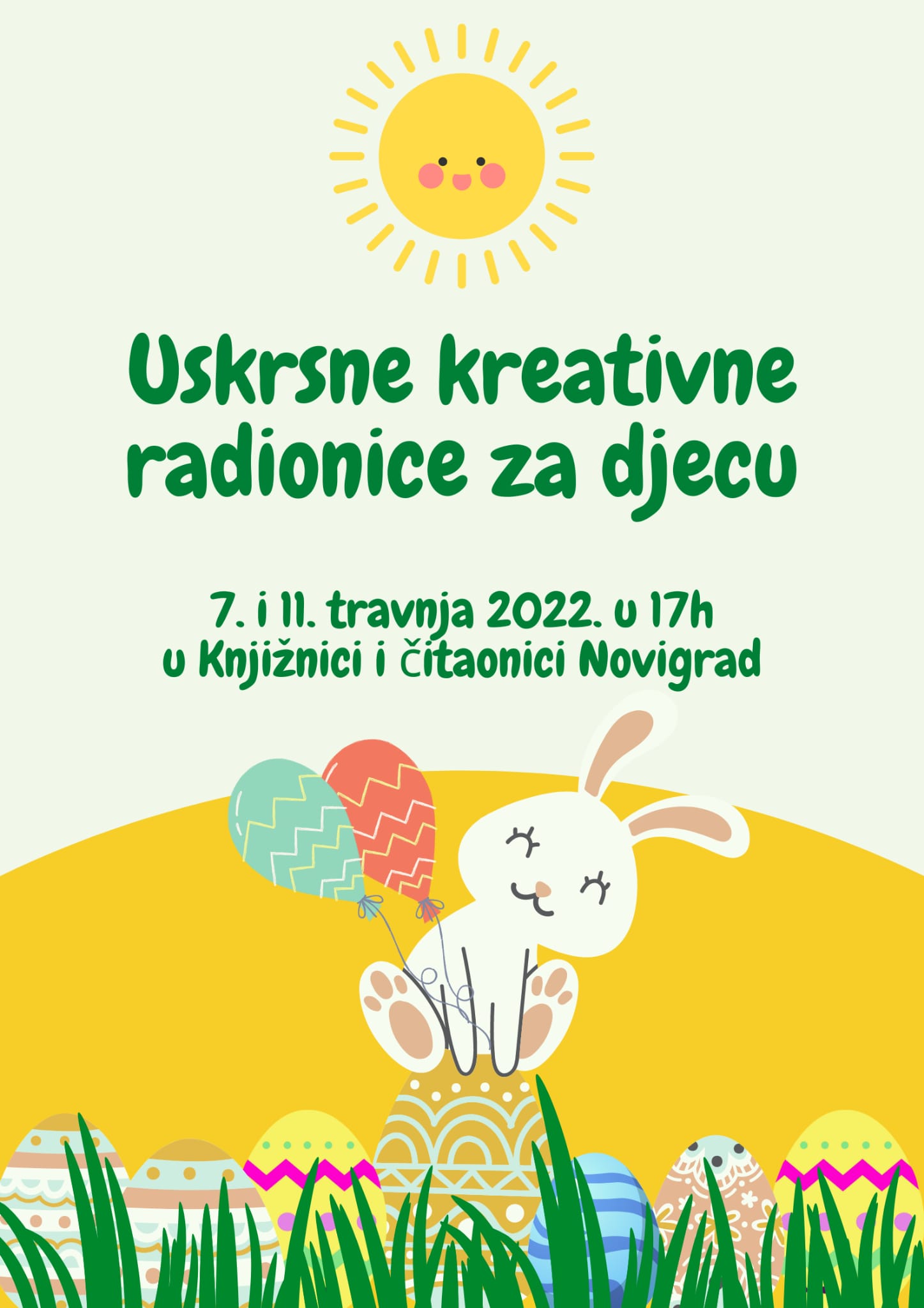 Uskrsne kreativne radionice za djecu